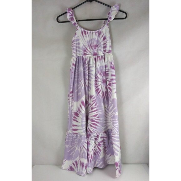 32 Degrees Cool Purple Tie Dye Dress Girls Size Small 7/8 - Picture 1 of 4